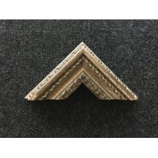 Silver leaf with pattern 0125P-52