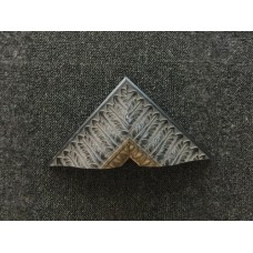 Matt Black Leaf pattern 0567P-1000