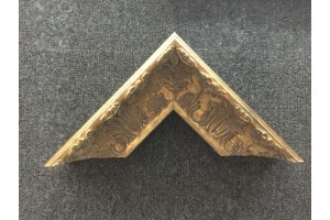 Antique Gold Flower Pattern 0684P-51